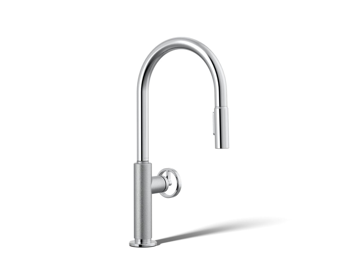 KOHLER Billet™ Pull-down kitchen sink faucet with two-function sprayhead
