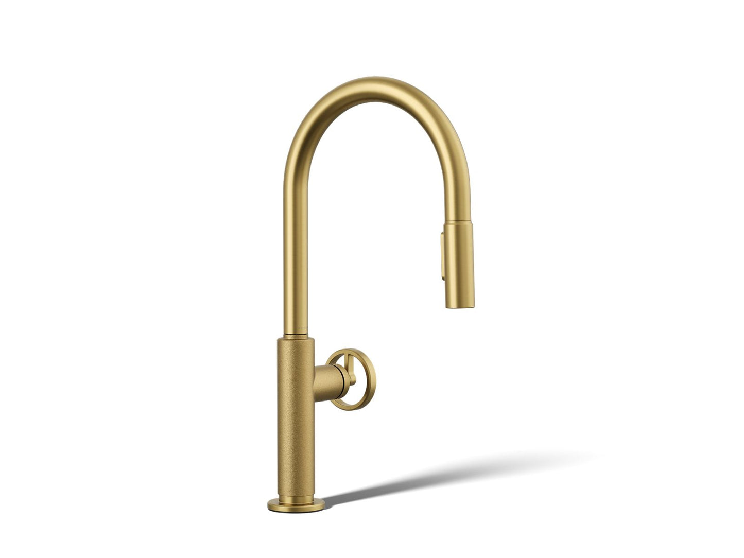 KOHLER Billet™ Pull-down kitchen sink faucet with two-function sprayhead
