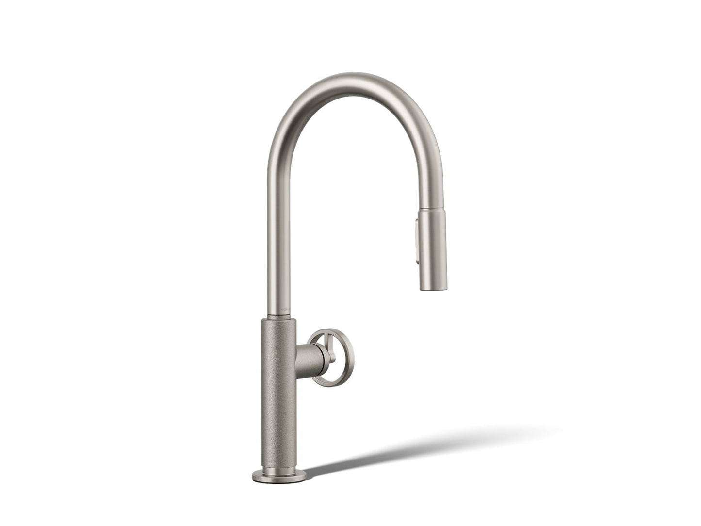 KOHLER Billet™ Pull-down kitchen sink faucet with two-function sprayhead