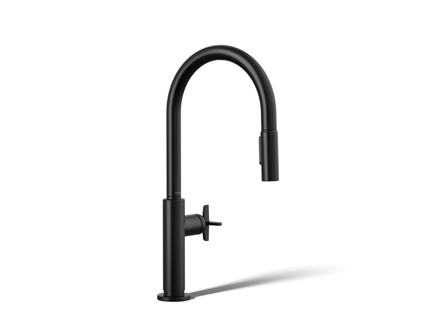 KOHLER Billet™ Touchless pull-down kitchen sink faucet with two-function sprayhead