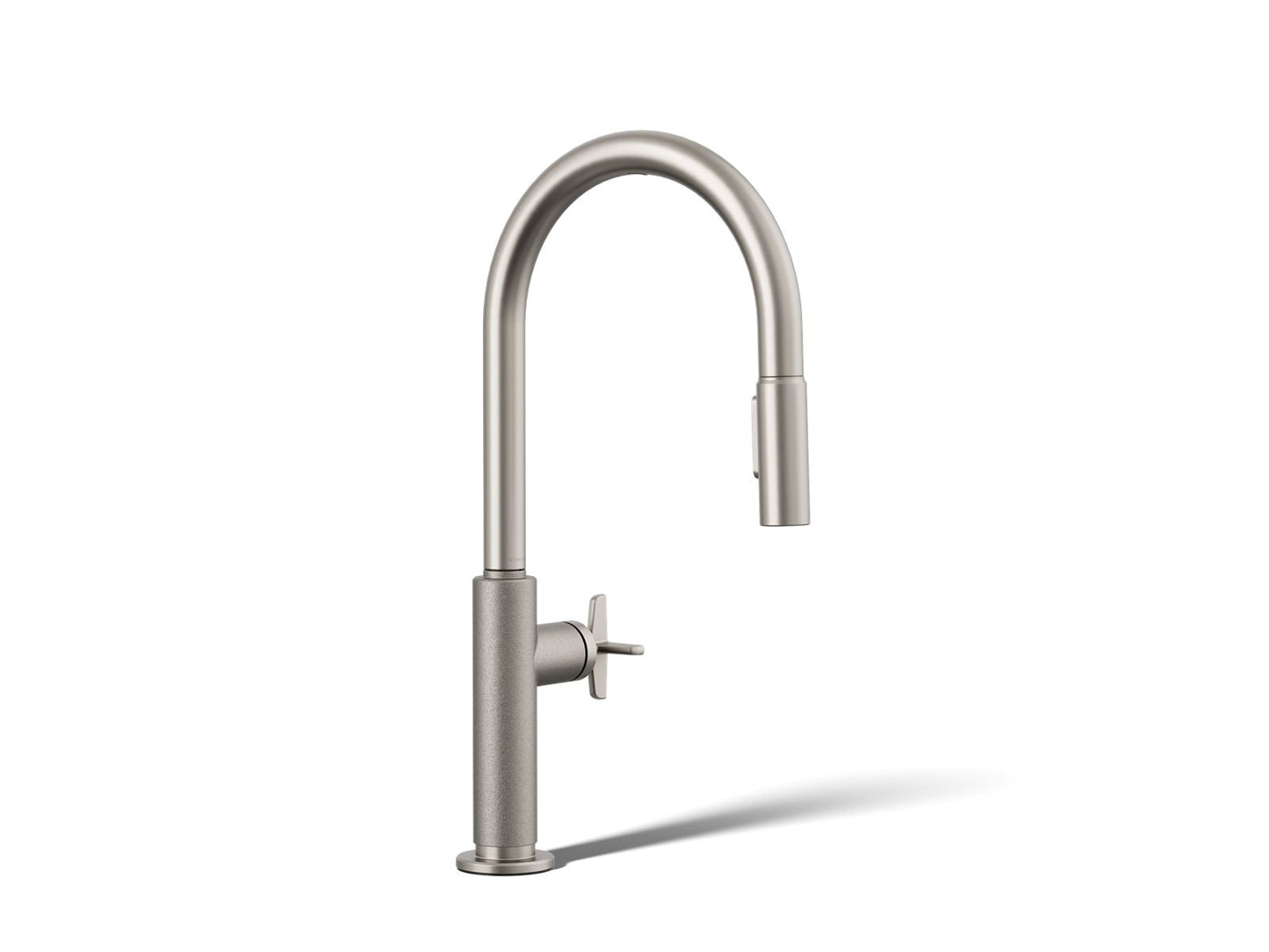 KOHLER Billet™ Touchless pull-down kitchen sink faucet with two-function sprayhead