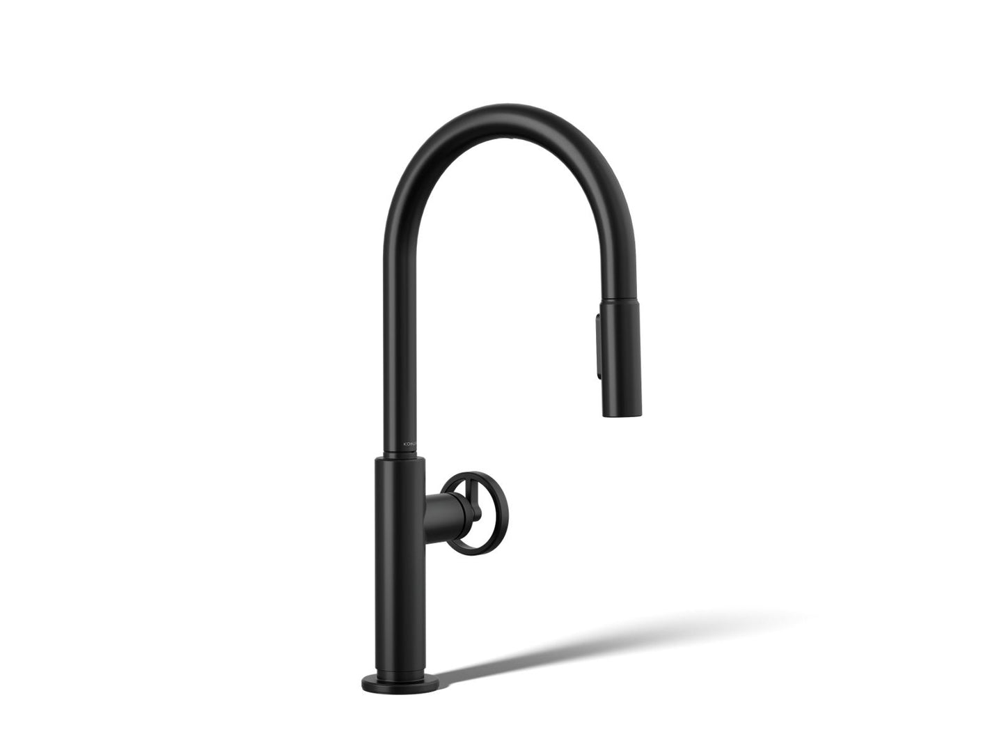 KOHLER Billet™ Touchless pull-down kitchen sink faucet with two-function sprayhead