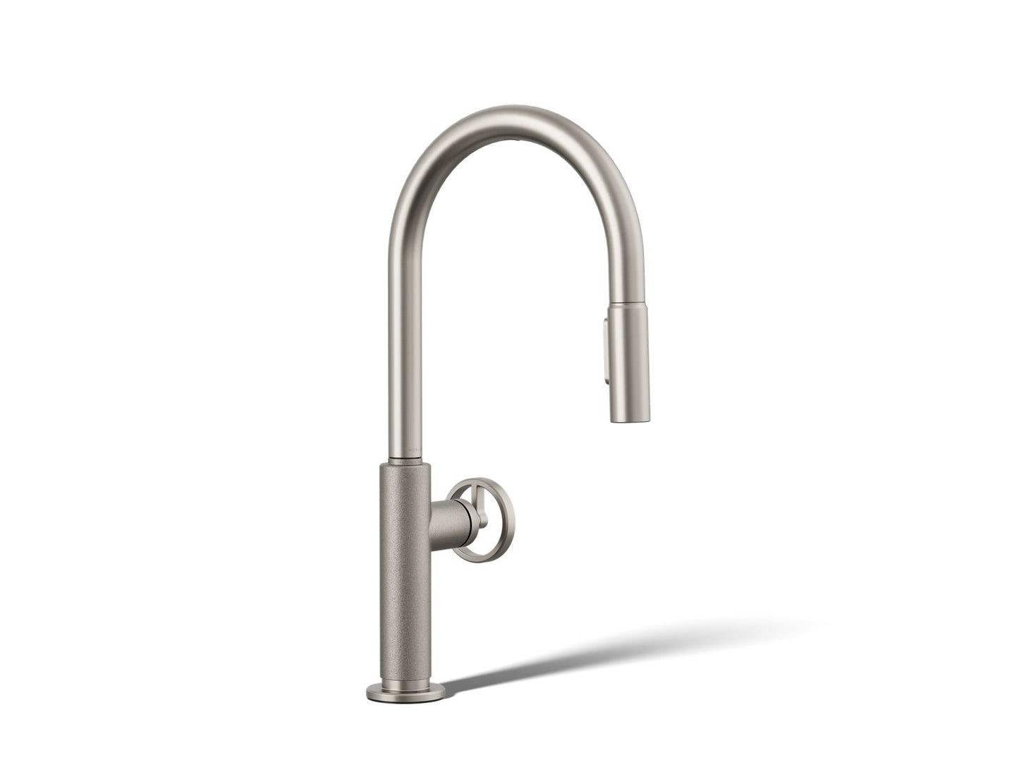 KOHLER Billet™ Touchless pull-down kitchen sink faucet with two-function sprayhead