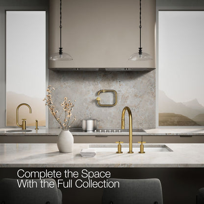 KOHLER Billet™ Pull-down kitchen sink faucet with two-function sprayhead