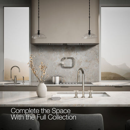 KOHLER Billet™ Pull-down kitchen sink faucet with two-function sprayhead