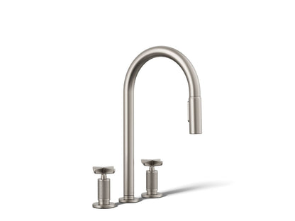 KOHLER Billet™ Pull-down kitchen sink faucet with two-function sprayhead
