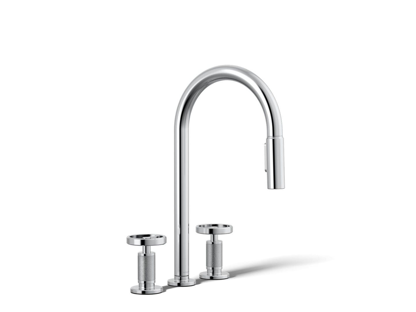 KOHLER Billet™ Pull-down kitchen sink faucet with two-function sprayhead
