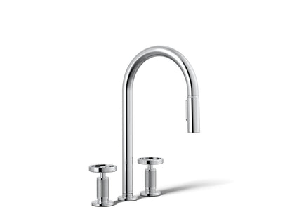 KOHLER Billet™ Pull-down kitchen sink faucet with two-function sprayhead