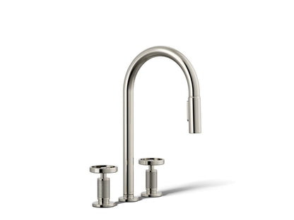 KOHLER Billet™ Pull-down kitchen sink faucet with two-function sprayhead