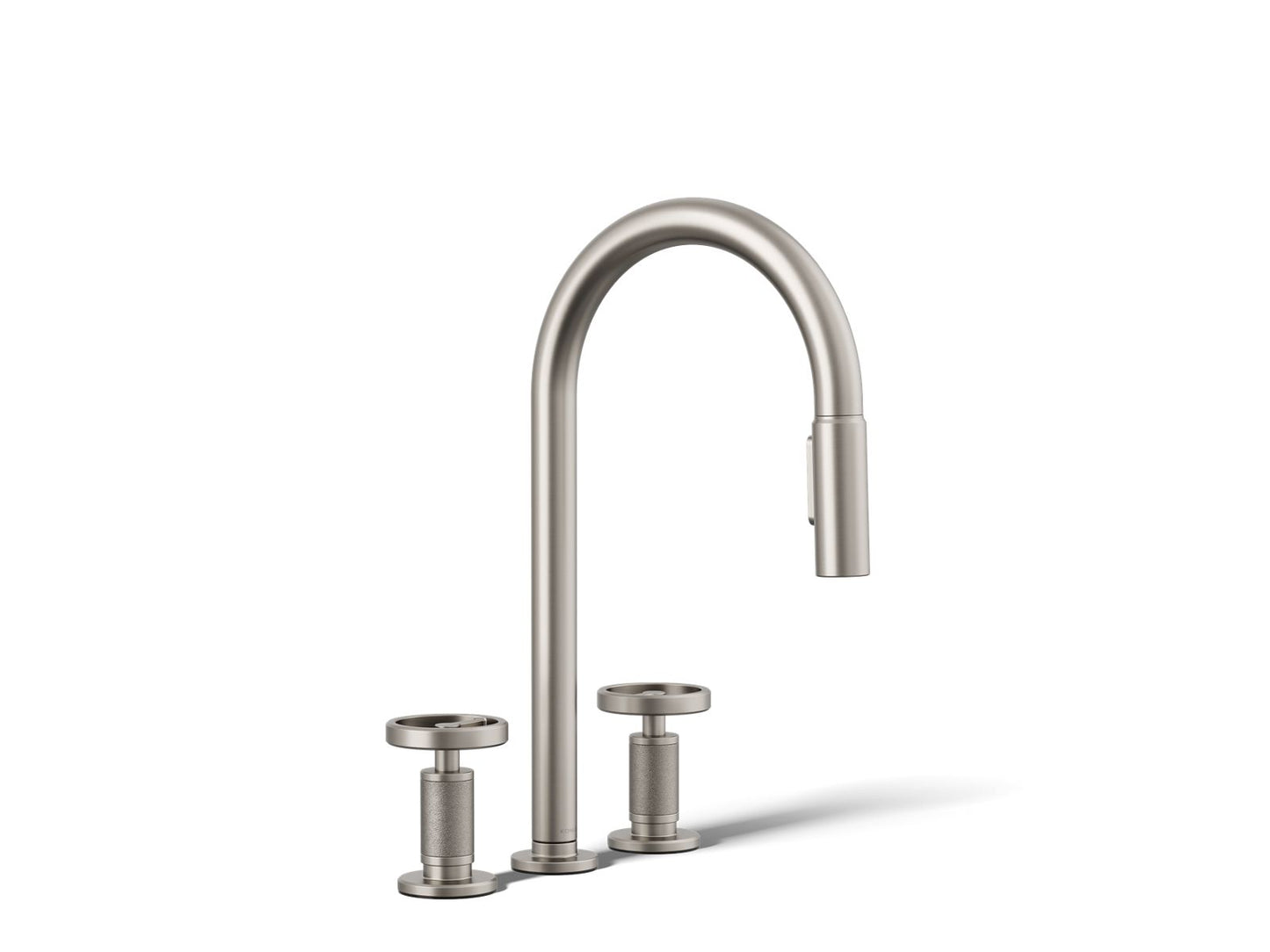 KOHLER Billet™ Pull-down kitchen sink faucet with two-function sprayhead