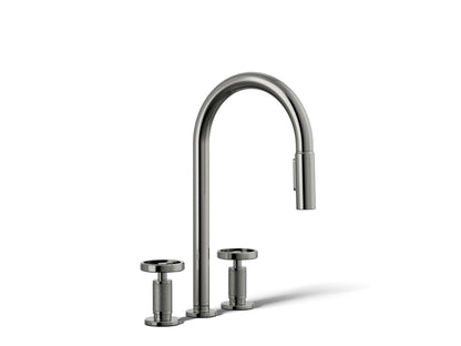 KOHLER Billet™ Pull-down kitchen sink faucet with two-function sprayhead