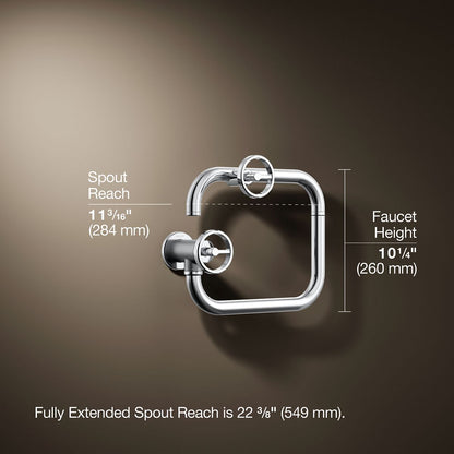 KOHLER Billet™ Wall-mount pot filler