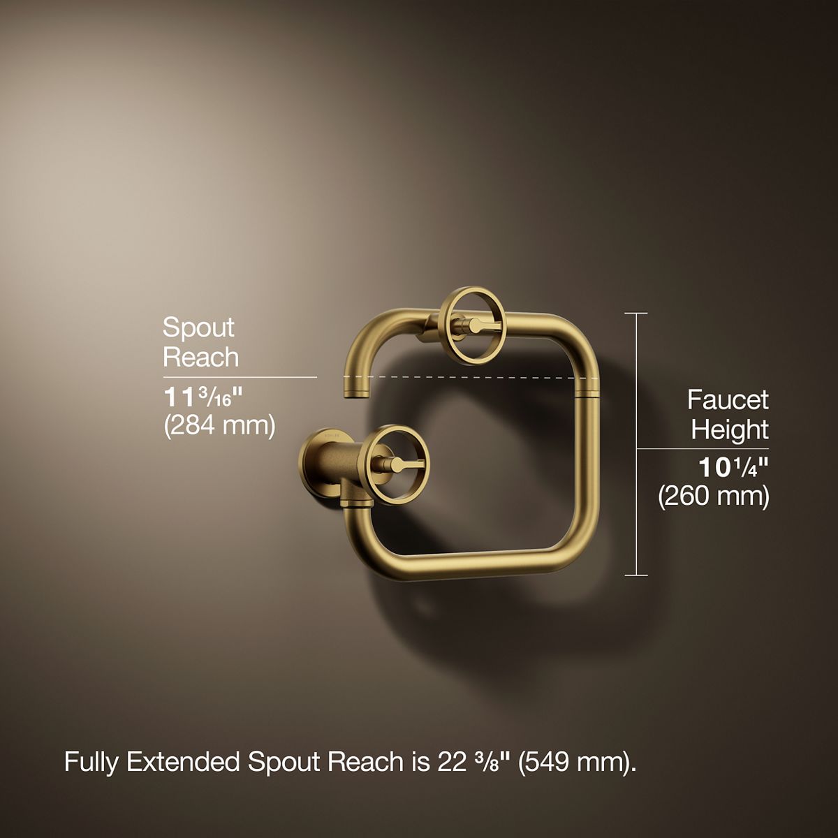 KOHLER Billet™ Wall-mount pot filler