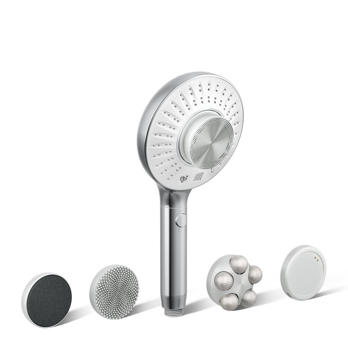 KOHLER K-28682-G SpaViva Two-function handshower with all-in-one cleansing device, 1.75 gpm