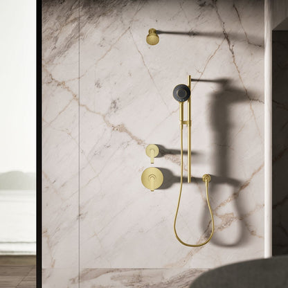 KOHLER K-28682-G SpaViva Two-function handshower with all-in-one cleansing device, 1.75 gpm