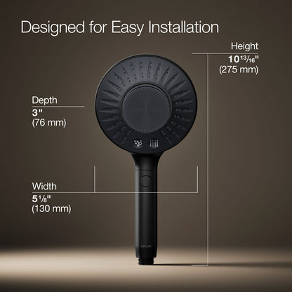 KOHLER SpaViva™ Two-function handshower with all-in-one cleansing device, 2.5 gpm