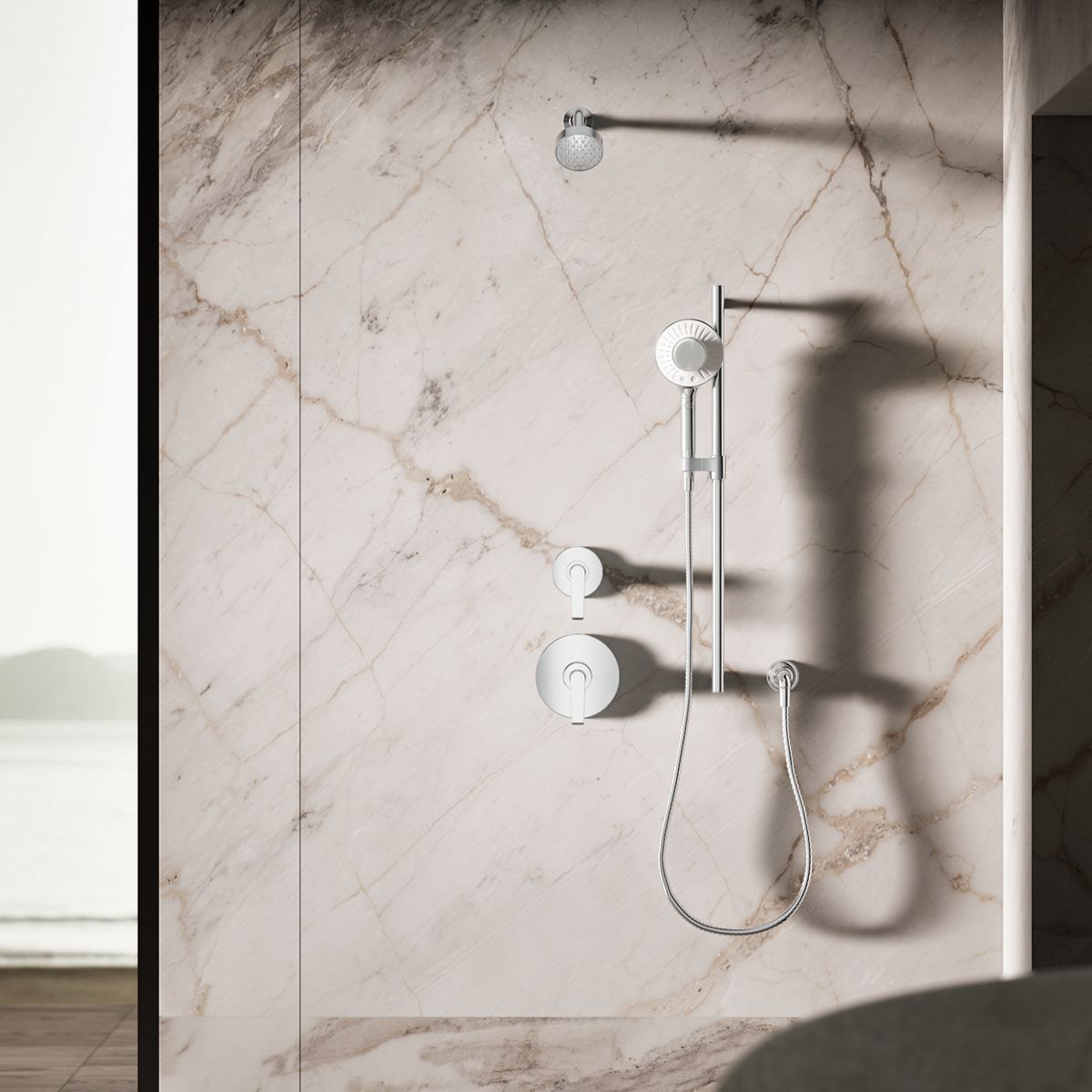 KOHLER SpaViva™ Two-function handshower with all-in-one cleansing device, 2.5 gpm