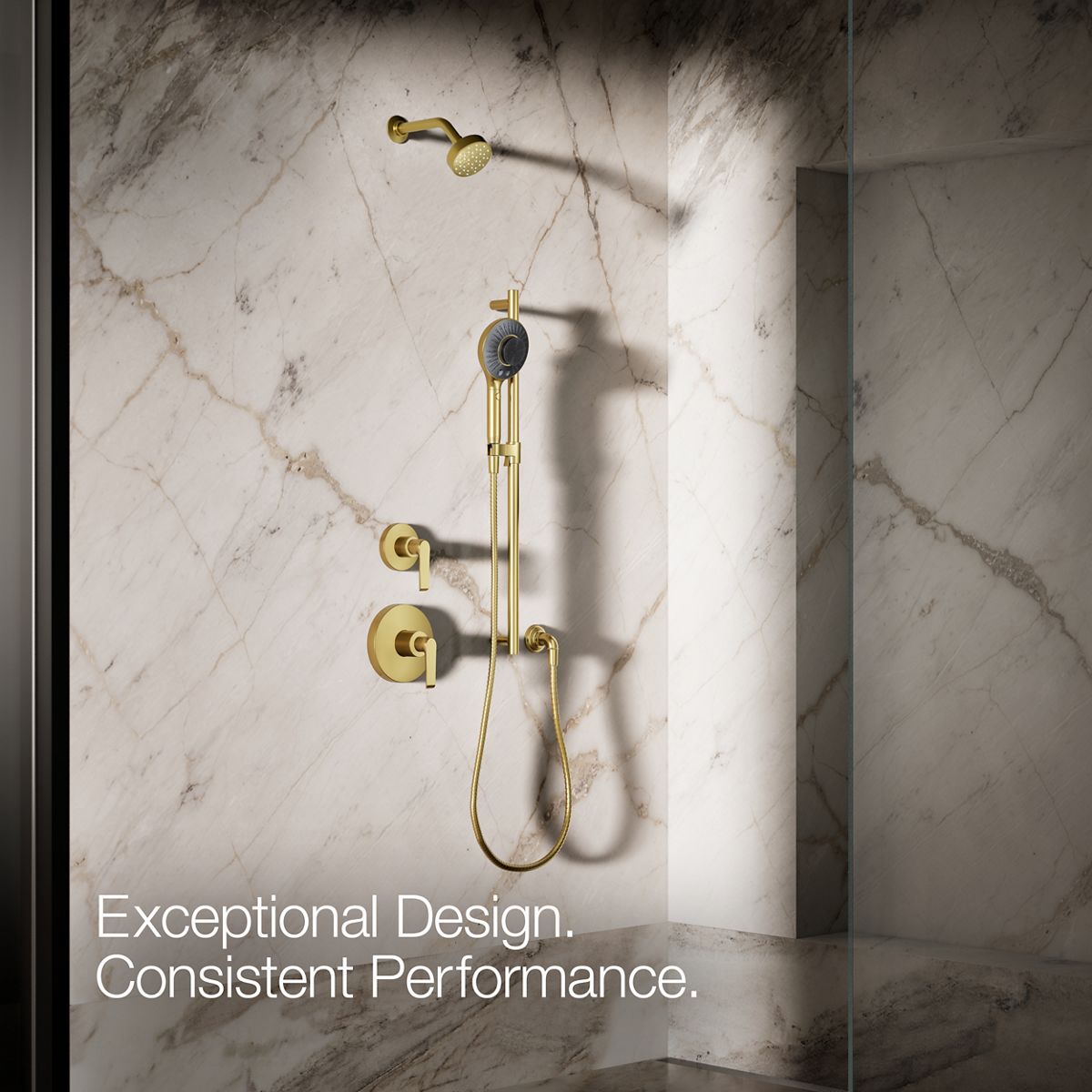 KOHLER SpaViva™ Two-function handshower with all-in-one cleansing device, 2.5 gpm