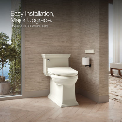 KOHLER K-28821 PureWash E930 Elongated bidet toilet seat with remote control