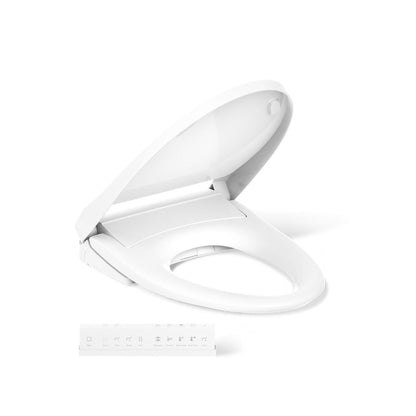 KOHLER K-28821 PureWash E930 Elongated bidet toilet seat with remote control