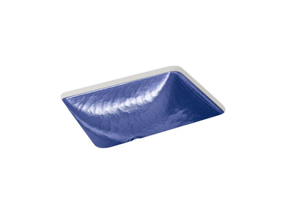 KOHLER K-28823-G6 Yepsen 20" rectangular undermount bathroom sink, no overflow