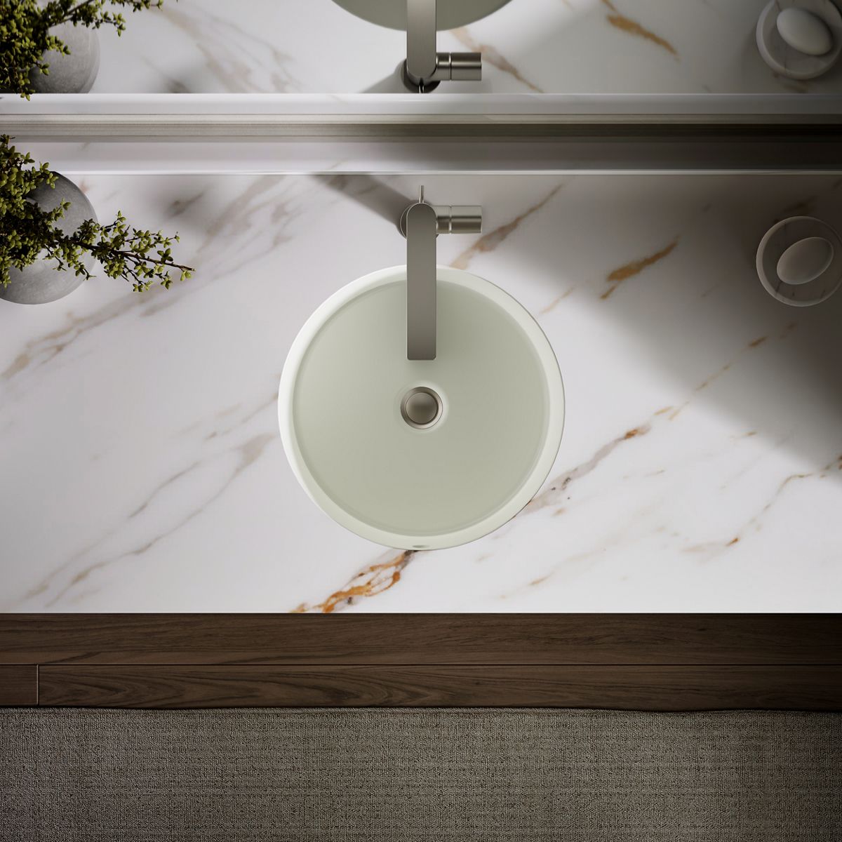 KOHLER K-2883 Verticyl 15-3/4" round undermount bathroom sink