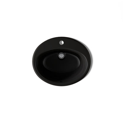 KOHLER Farmington 19-1/4" oval drop-in bathroom sink