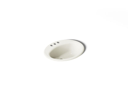 KOHLER Farmington 19-1/4" oval drop-in bathroom sink