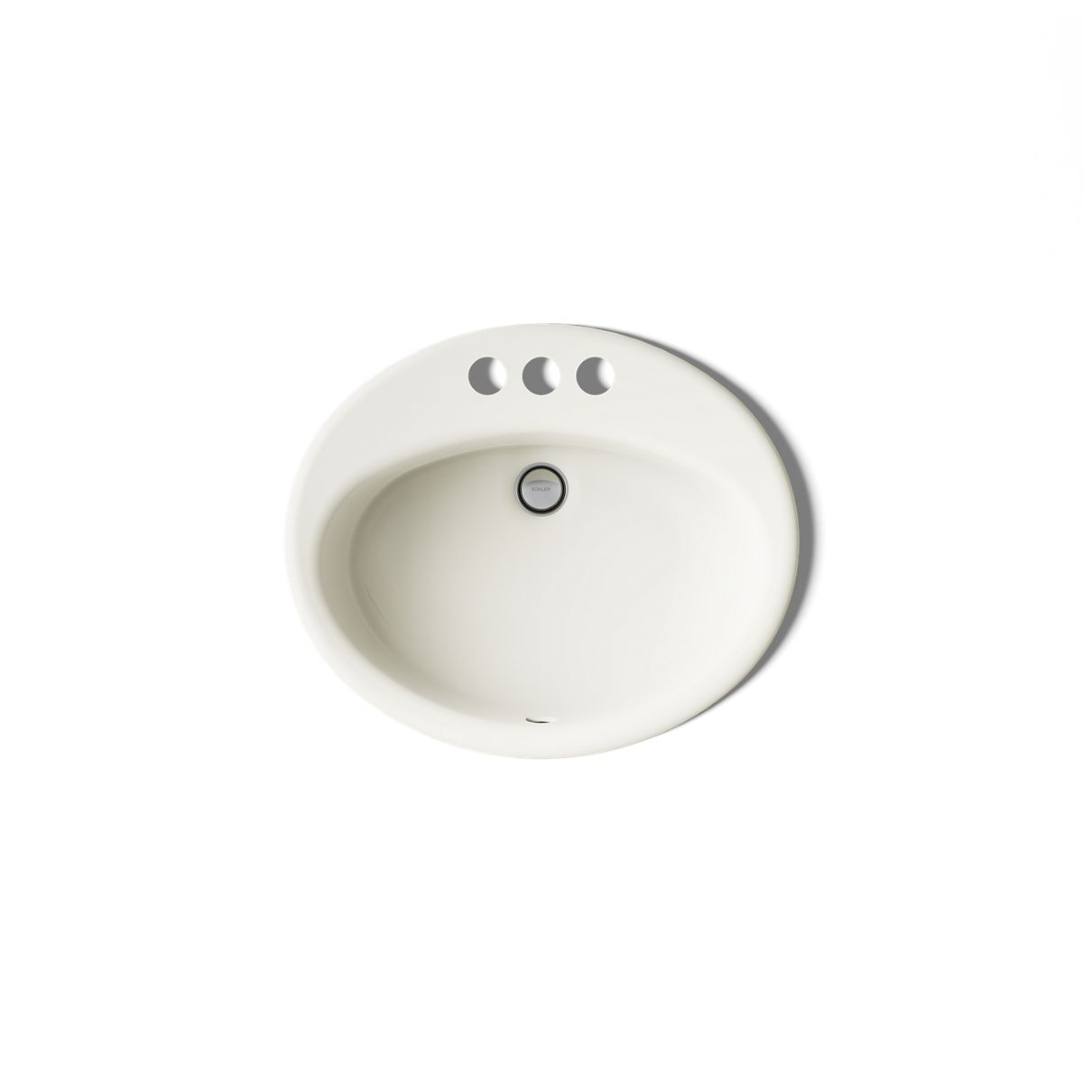 KOHLER Farmington 19-1/4" oval drop-in bathroom sink