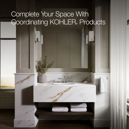 KOHLER Farmington 19-1/4" oval drop-in bathroom sink