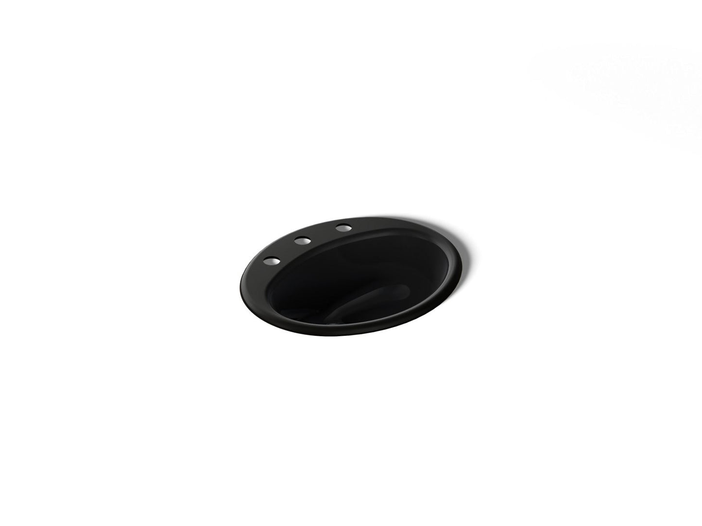 KOHLER Farmington 19-1/4" oval drop-in bathroom sink