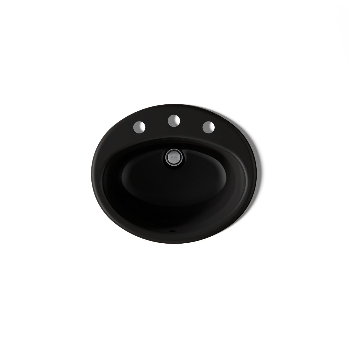 KOHLER Farmington 19-1/4" oval drop-in bathroom sink