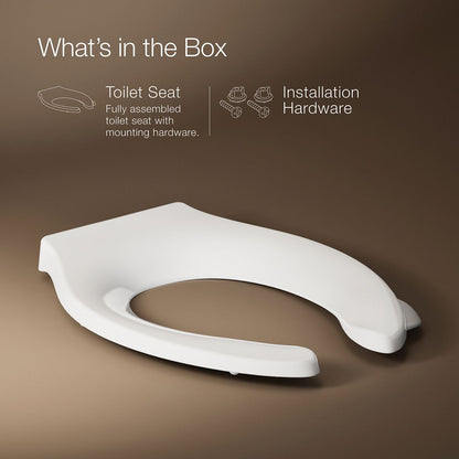 KOHLER Stronghold Quiet-Close™ Elongated toilet seat