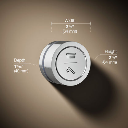 KOHLER K-29202 DTV Mode Dual-outlet shower digital interface