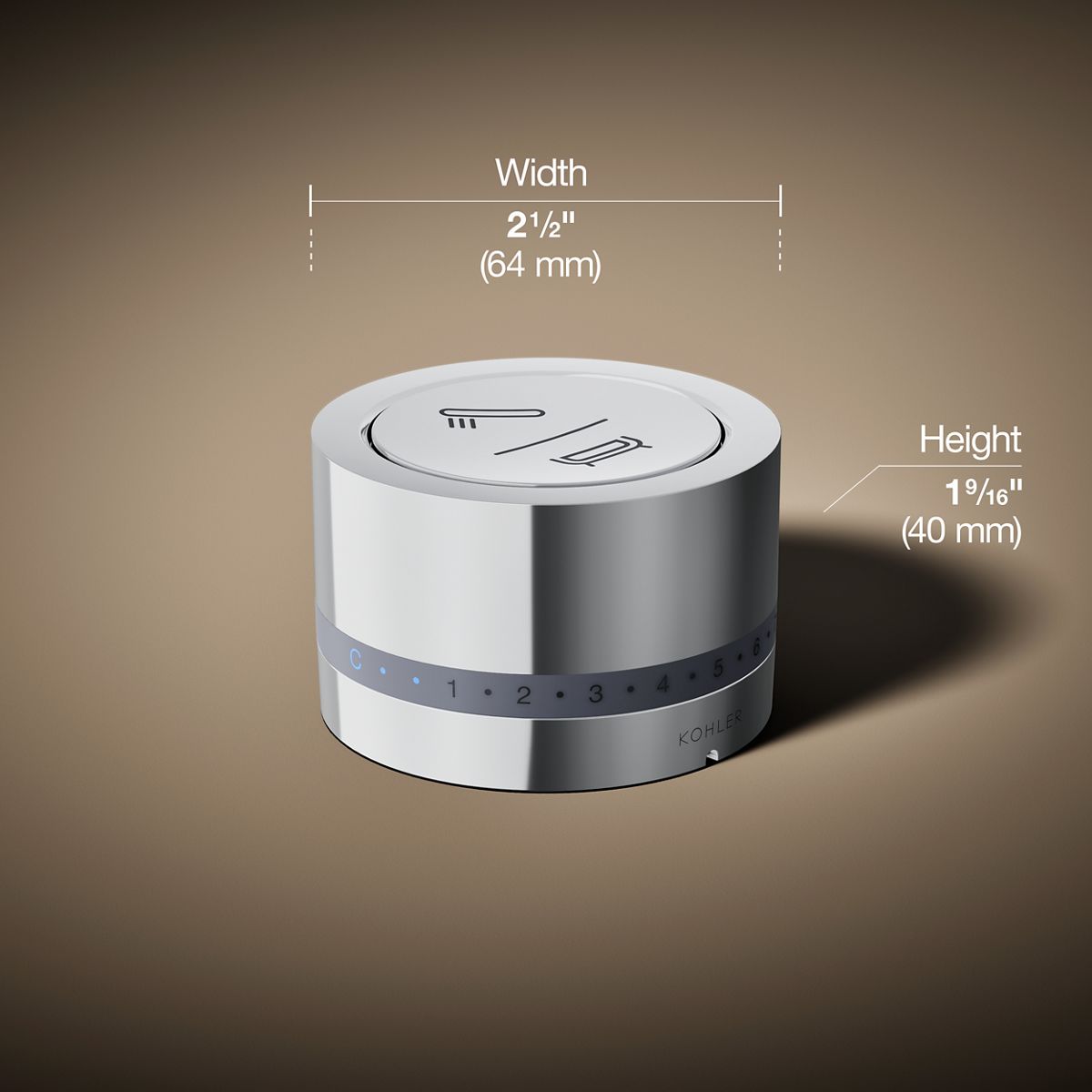 KOHLER K-29205 DTV Mode Deck-mount bath/shower digital interface