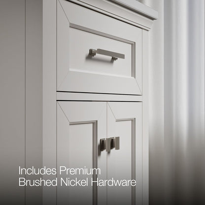 KOHLER K-29259-BD1 Charlemont 24" bathroom vanity cabinet with sink and quartz top