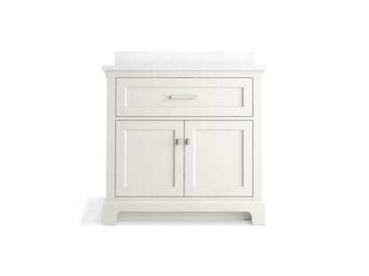 KOHLER K-29261-BD1 Charlemont 36" bathroom vanity cabinet with sink and quartz top