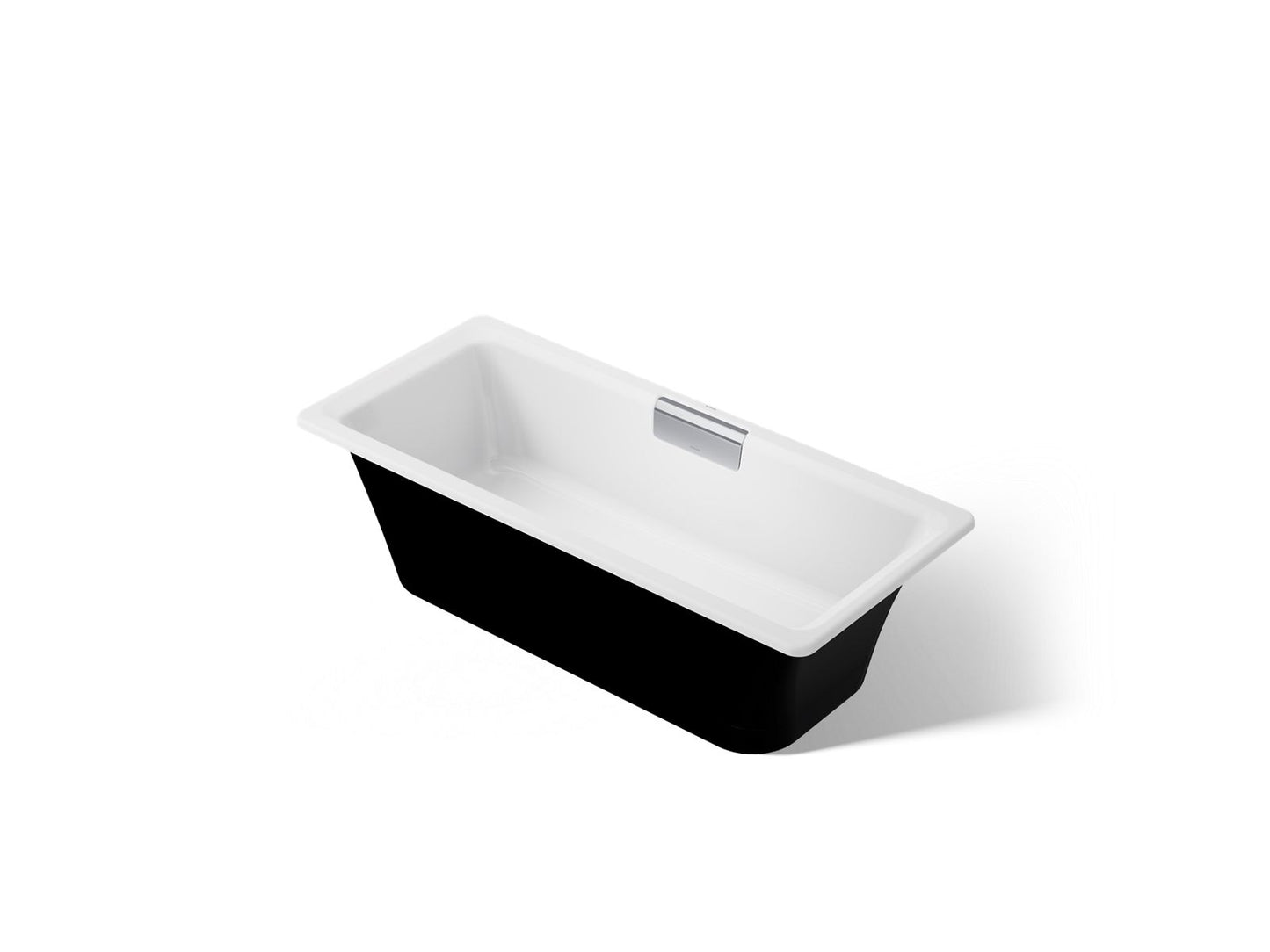 KOHLER K-29328-P5 Volute 63" x 28-3/8" freestanding bath with base