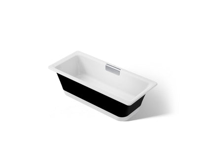 KOHLER K-29328-P5B0 Volute 63" x 28-3/8" freestanding bath with base