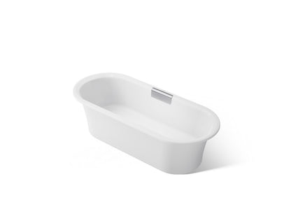 KOHLER K-29330-0 Volute 70-7/8" x 30-3/8" freestanding bath with base
