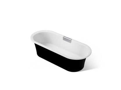 KOHLER K-29330-P5 Volute 70-7/8" x 30-3/8" freestanding bath with base