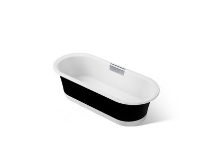 KOHLER K-29330-P5B0 Volute 70-7/8" x 30-3/8" freestanding bath with base