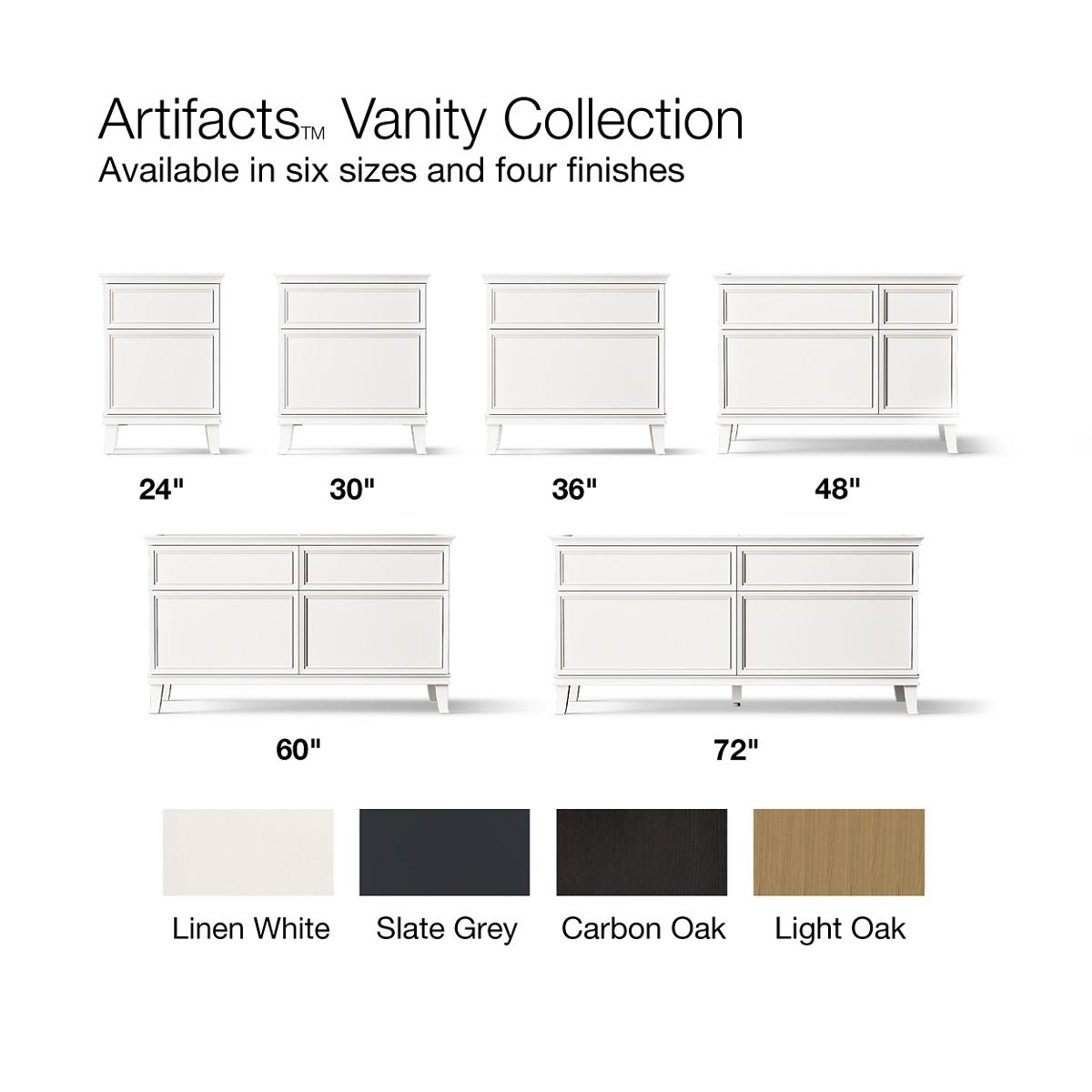 KOHLER K-29480 Artifacts 30" bathroom vanity cabinet
