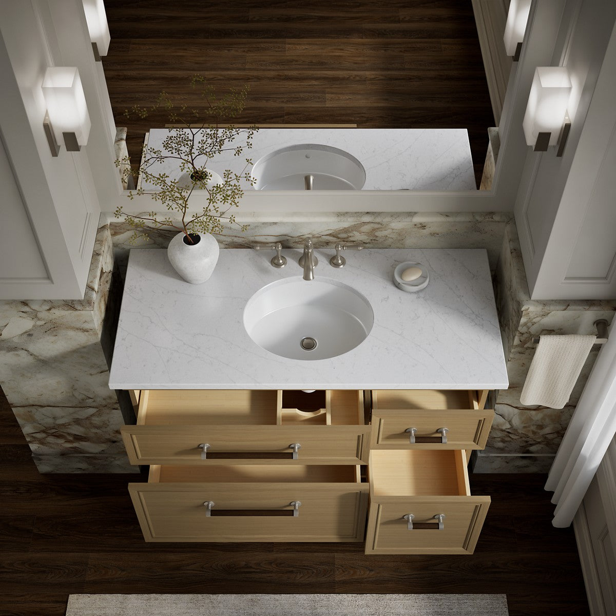 KOHLER K-29481 Artifacts 48" bathroom vanity cabinet