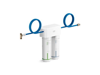 KOHLER K-29638 Aquifer+ Two-stage under-counter filtration system