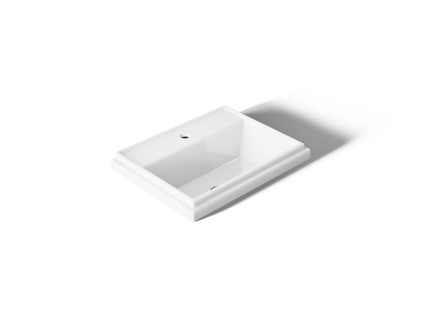 KOHLER K-2991-1 Tresham 21-3/4" rectangular drop-in bathroom sink