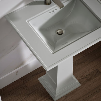 KOHLER K-29999-1 Memoirs Stately 25" pedestal/console table bathroom sink