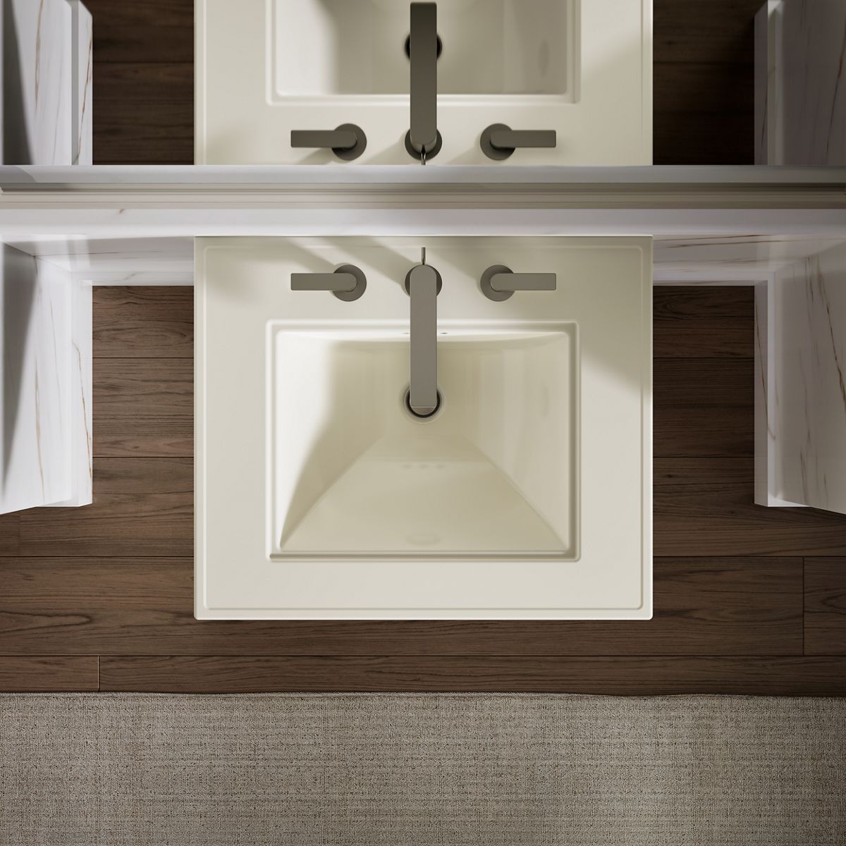 KOHLER K-29999-8 Memoirs Stately 25" pedestal/console table bathroom sink
