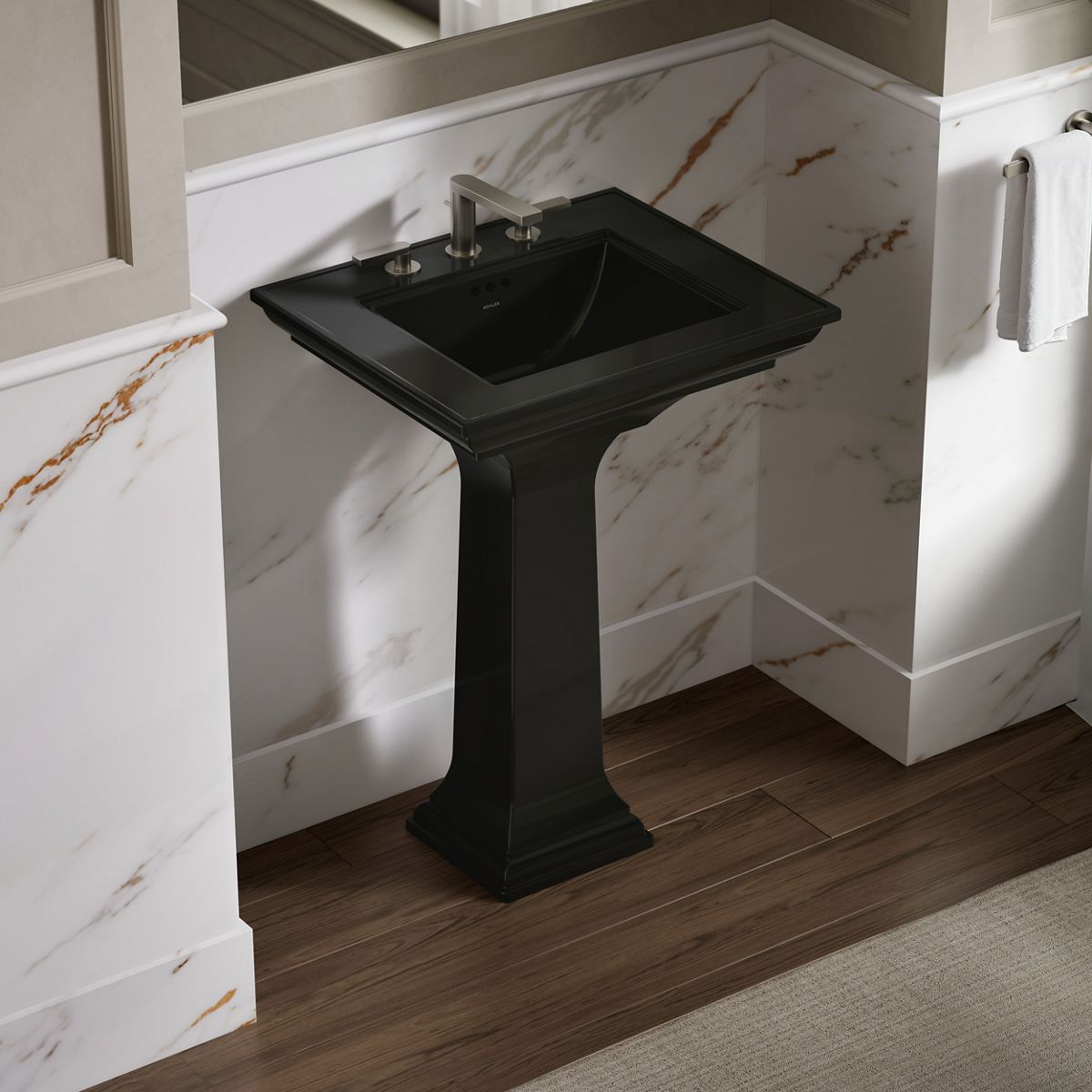 KOHLER K-29999-8 Memoirs Stately 25" pedestal/console table bathroom sink