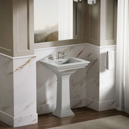 KOHLER K-29999-8 Memoirs Stately 25" pedestal/console table bathroom sink